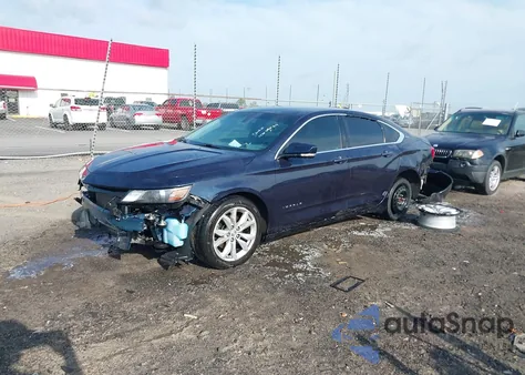 2017 Chevrolet Impala 1Lt из США, поврежденный, VIN 2G1105S38H9117523